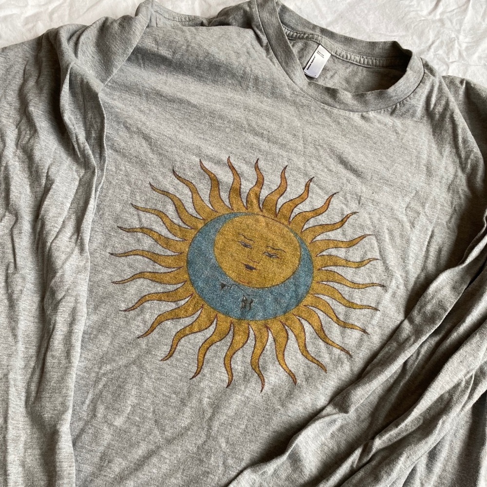 Sun 🌞and moon🌙 long sleeved shirt